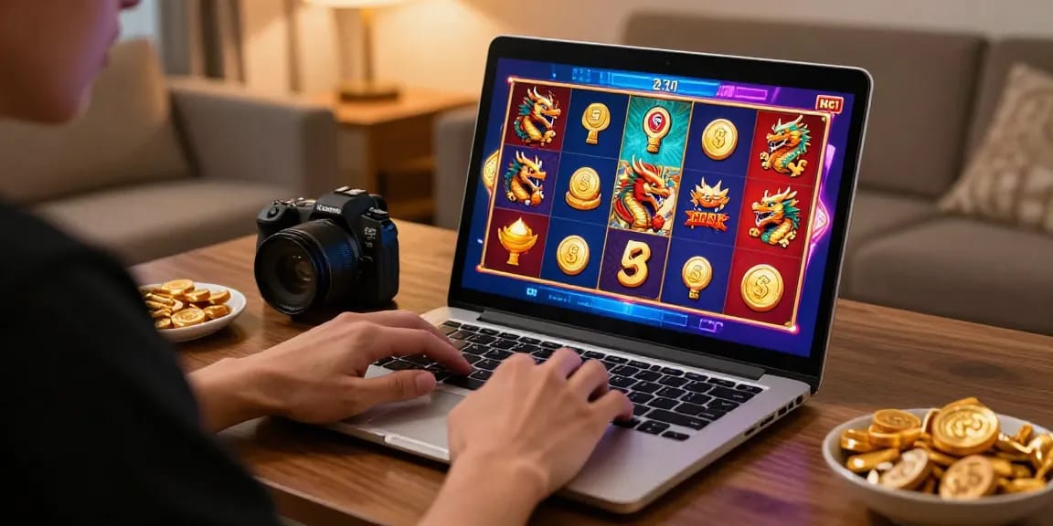 Login Modal138 diakses di rumah dengan permainan slot online menarik dan suasana nyaman.