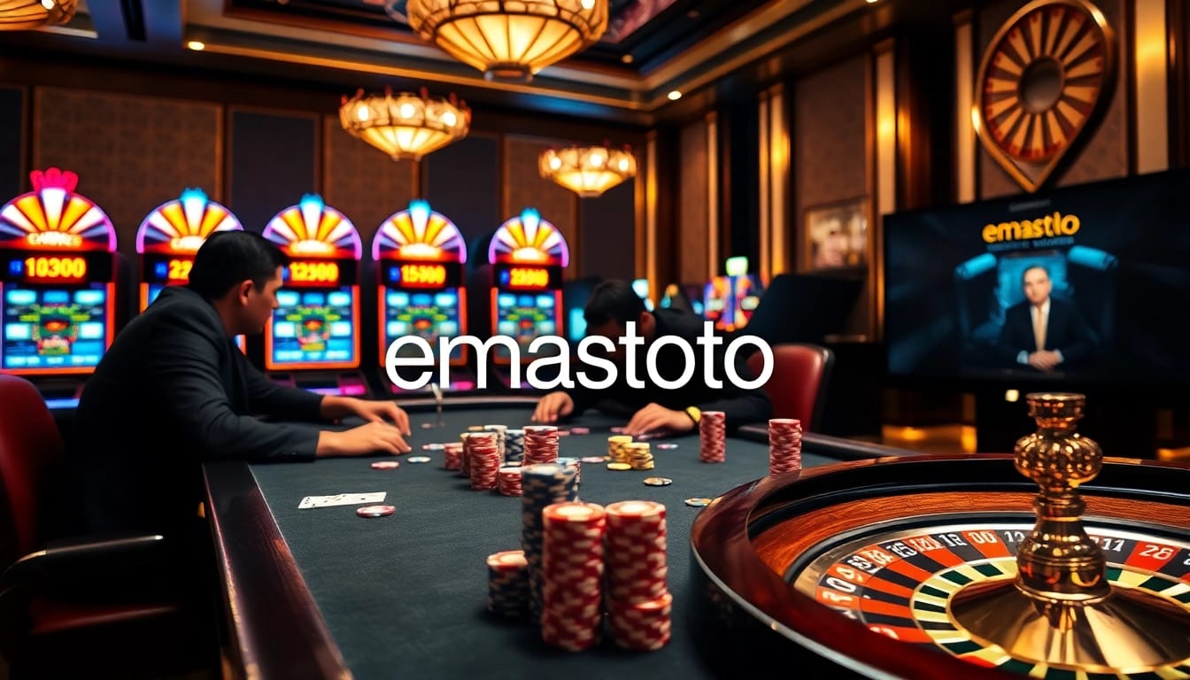 Main poker dan raih kemenangan besar bersama Emastoto di latar kasino yang seru.
