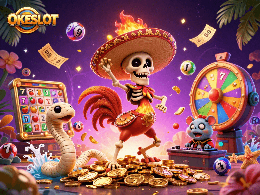 Raih keberuntungan di OKESLOT dengan bermain slot dan promo menarik lainnya.