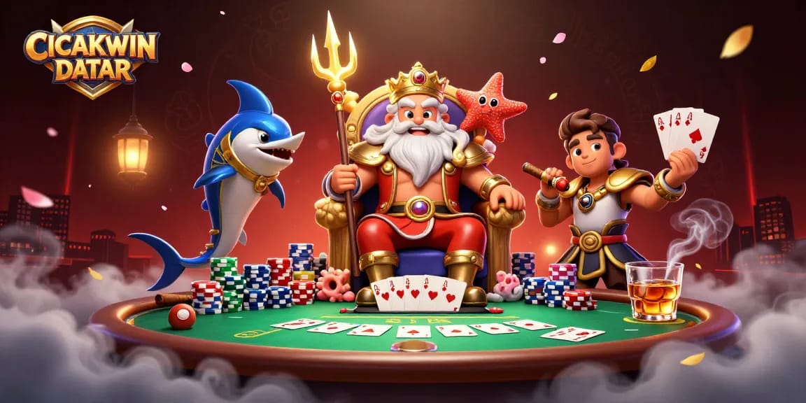CICAKWIN DATAR enhances your gaming experience with premium servers and thrilling poker action.
