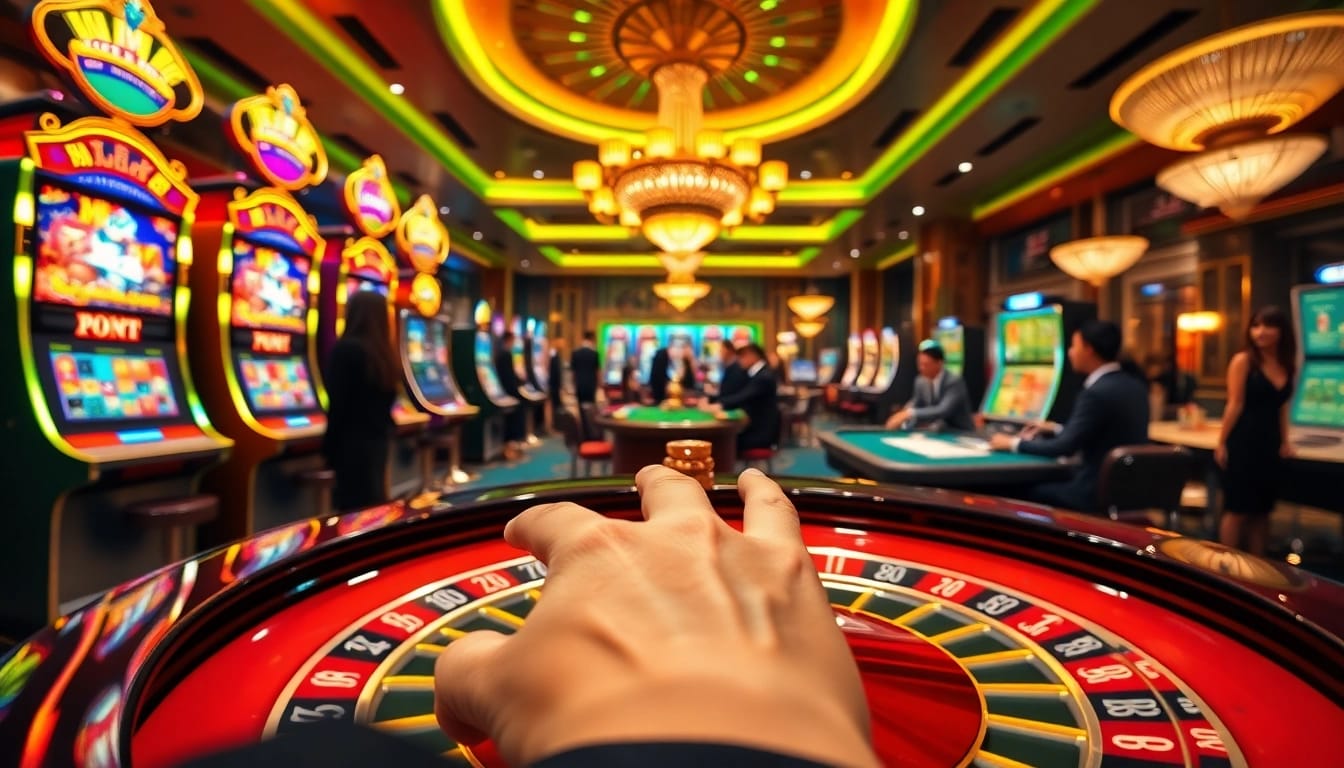 Berlian 888 online casino features vibrant slot machines and exciting roulette gameplay.