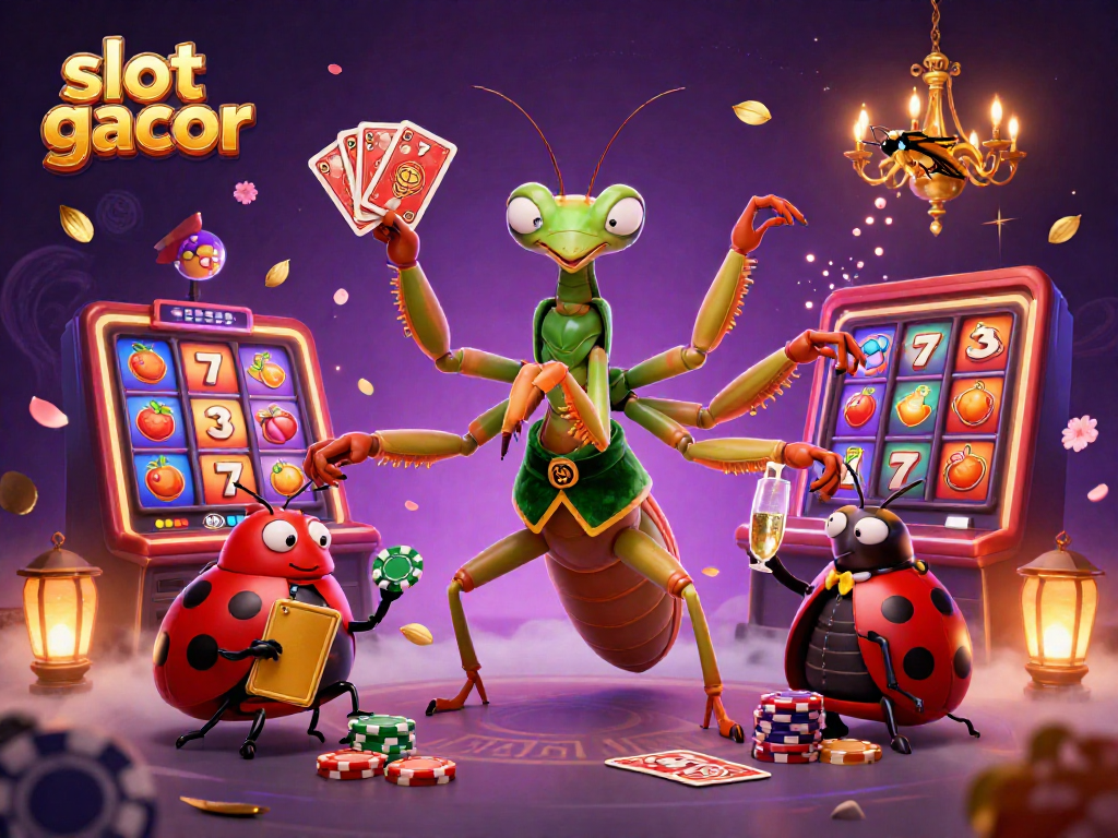 Slot gacor yang seru dengan karakter kasino menguji keberuntungan di dunia perjudian.
