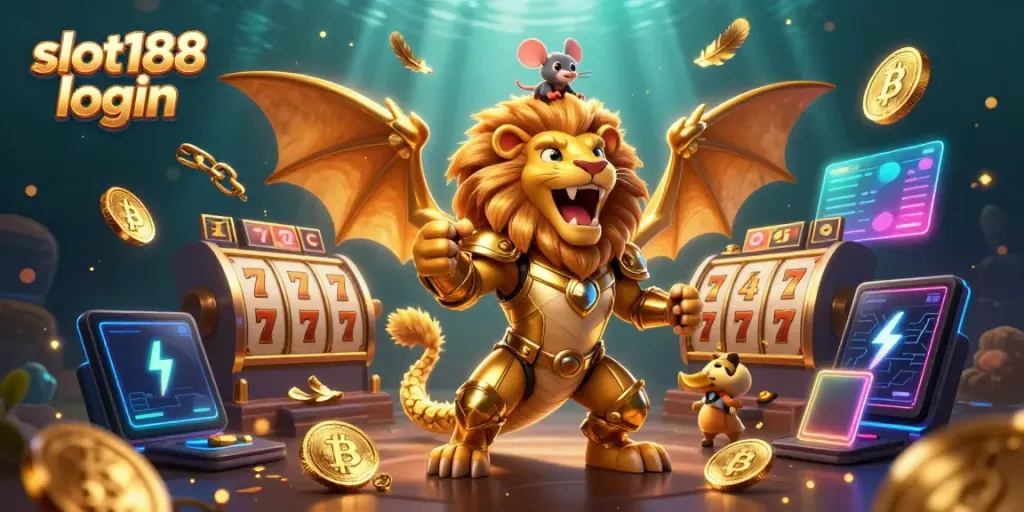 Permainan slot188 login dengan suasana magis dan karakter 3D yang menarik.