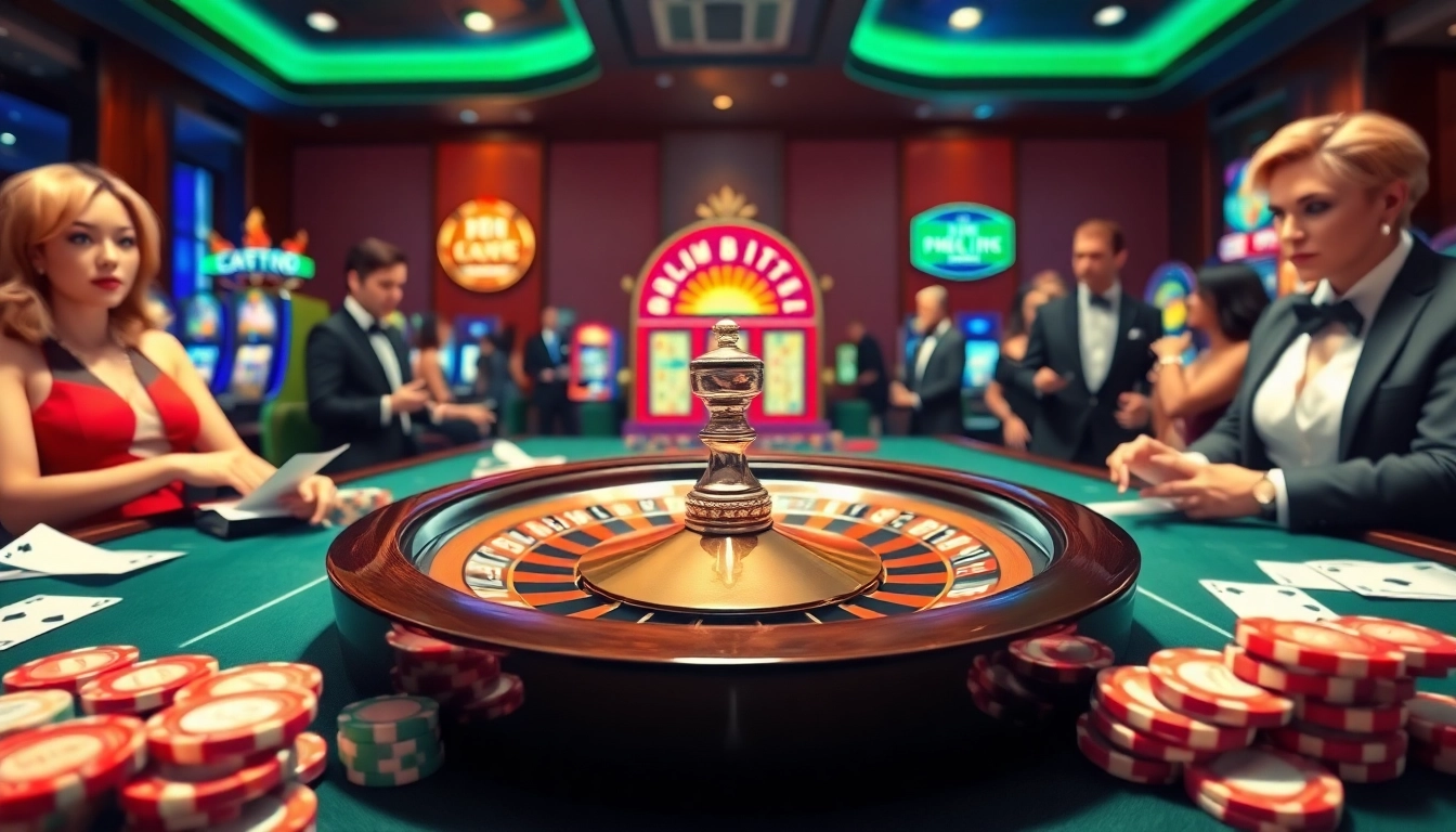 Menangkan taruhan dengan oja89 di meja roulette penuh warna dan energik.