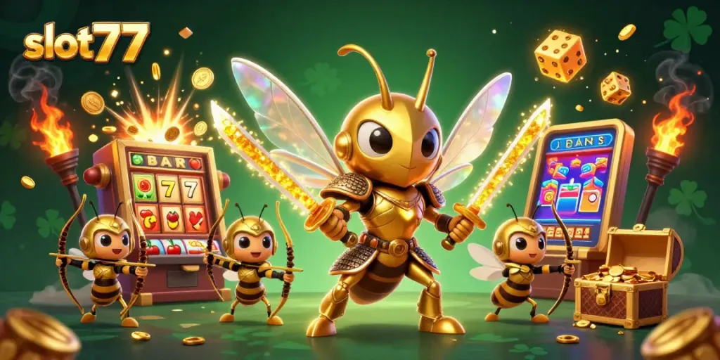Experience the excitement of slot777 with a dynamic 3D scene featuring vivid jackpot action.