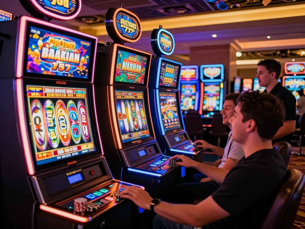 Experience thrilling wins at slot777 with colorful slots and excited players