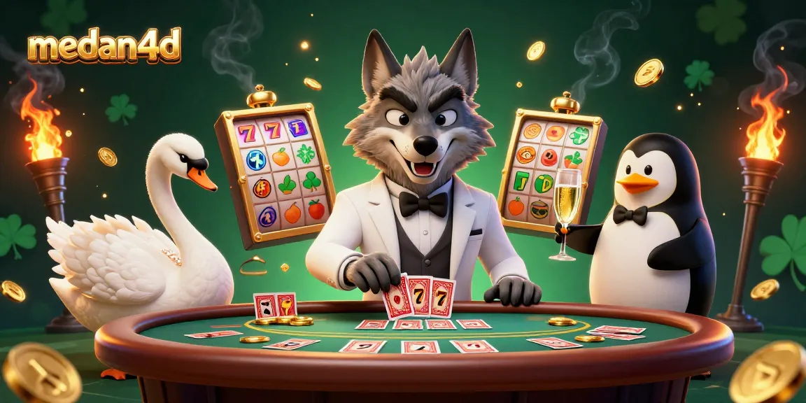 Menangkan jackpot di medan4d dengan slot menguntungkan dan karakter kartun menarik.