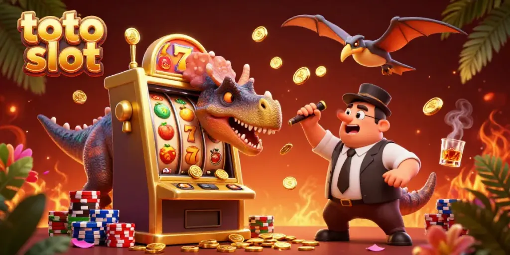 Gali kemenangan dengan toto slot melalui ilustrasi 3D slot mesin yang menarik dan kreatif.