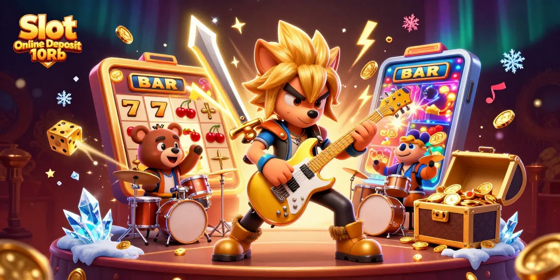 Engage in thrilling action with Slot Online Deposit 10Rb, explosive jackpots, and vibrant casino visuals.