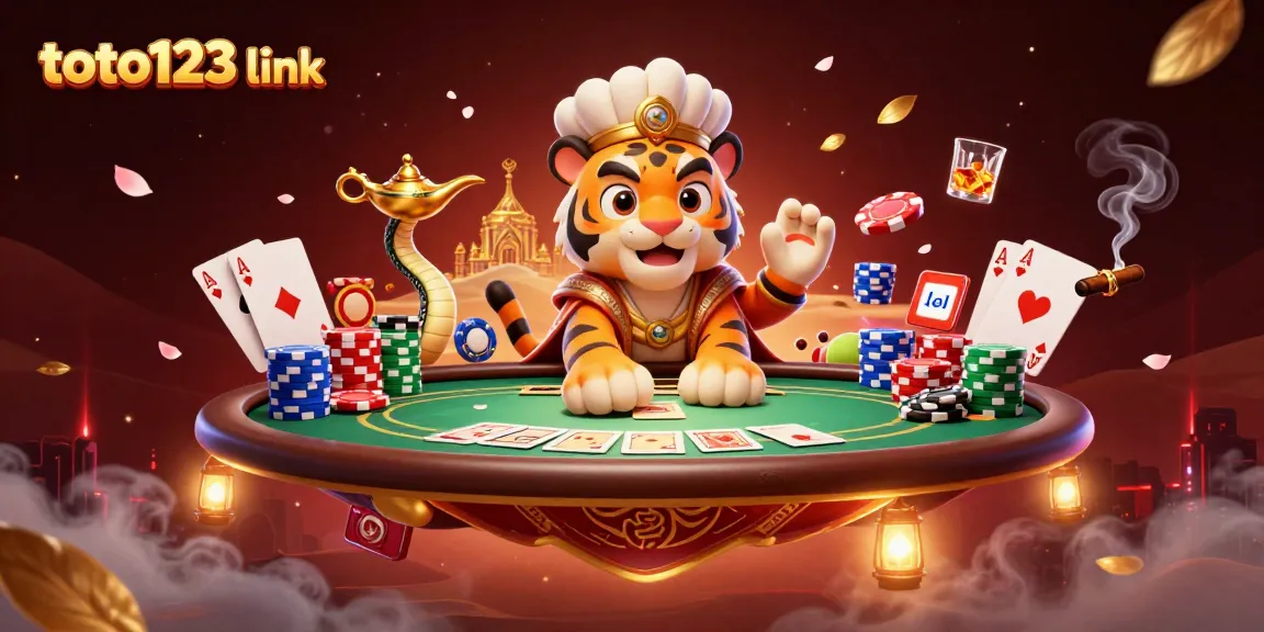 Engage with the thrilling excitement of games at the toto123 link casino featuring vibrant characters and game elements.