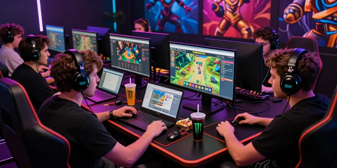 Exciting tempototo online gaming session with friends in a vibrant setup.
