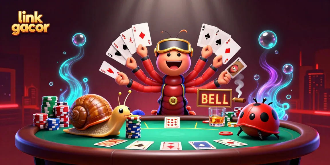Experience the action with link gacor, featuring vibrant casino characters and dynamic gameplay elements.