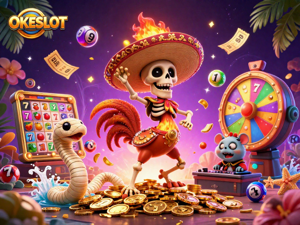Raih keberuntungan di OKESLOT dengan bermain slot dan promo menarik lainnya.