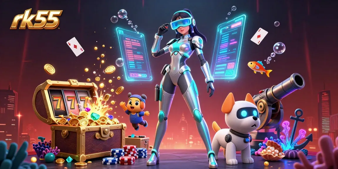 Experience thrilling gameplay at rk55 with exciting slot games & vivid casino atmosphere.