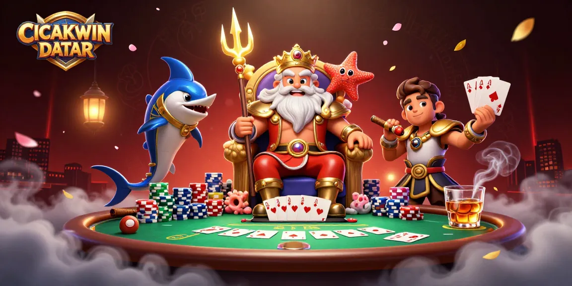CICAKWIN DATAR enhances your gaming experience with premium servers and thrilling poker action.
