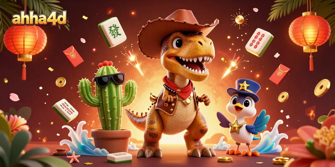 Engage in thrilling gaming experiences with ahha4d, featuring vibrant 3D illustrations capturing excitement.