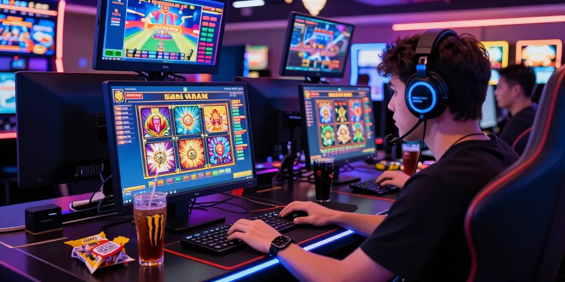Exciting gaming scene showcasing slot gacor gameplay with vibrant graphics and immersive atmosphere.