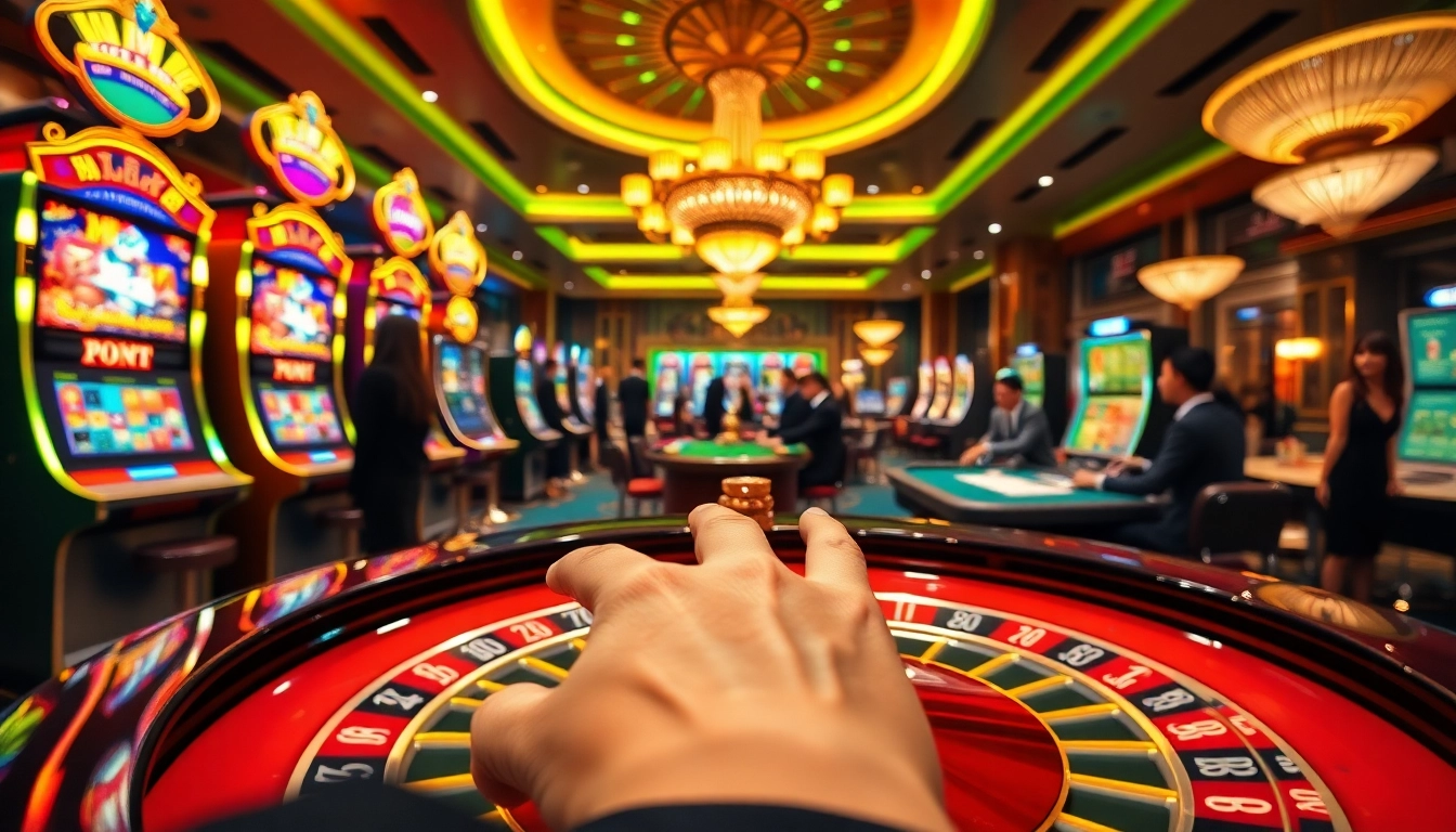 Berlian 888 online casino features vibrant slot machines and exciting roulette gameplay.