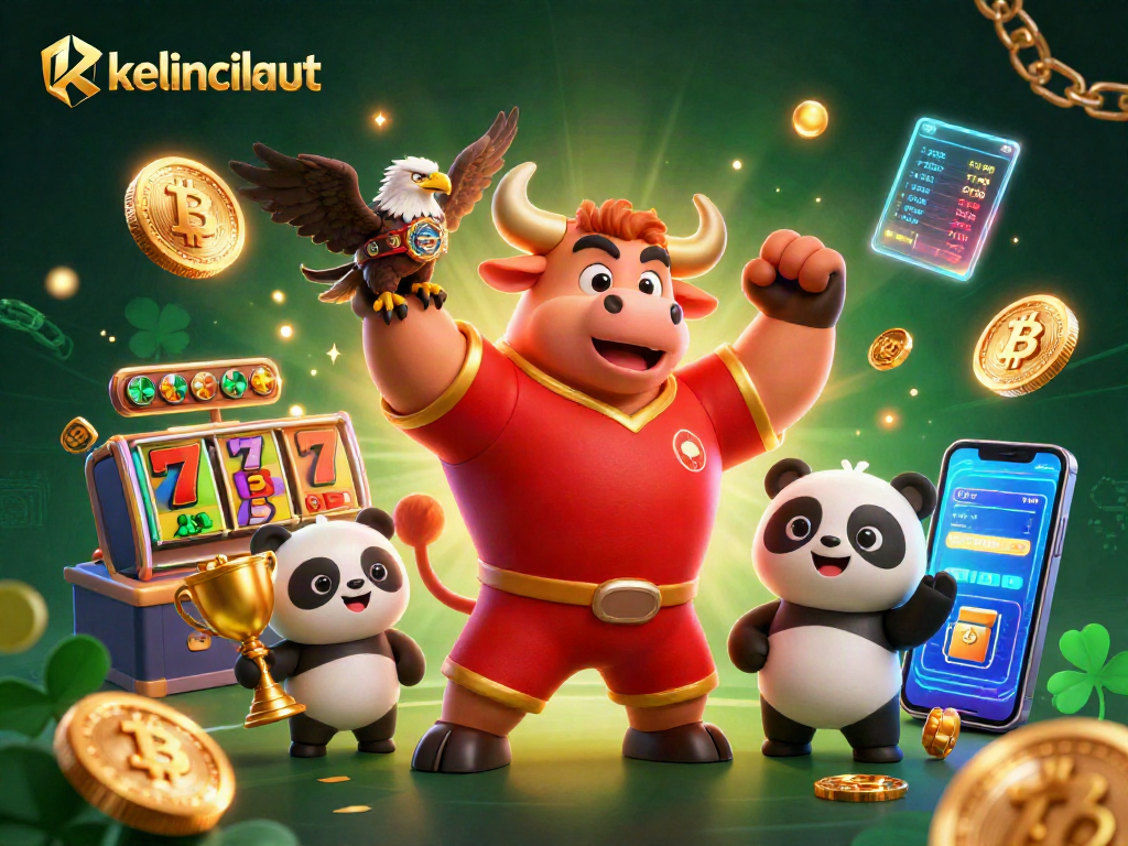 Engage with kelincilaut's vibrant casino scene showcasing celebration and triumph.