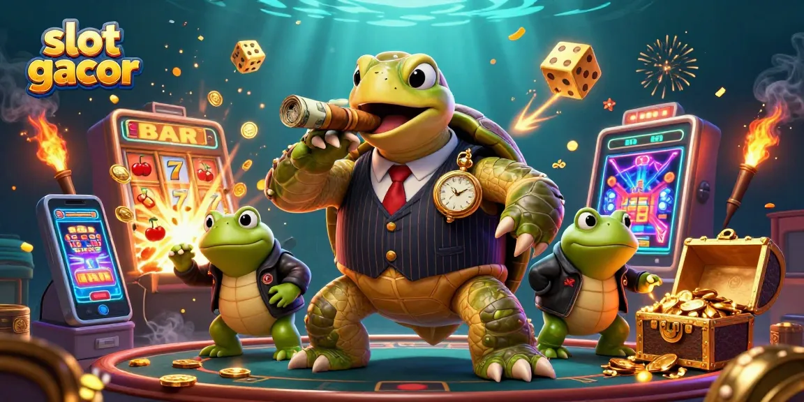 Menangkan slot gacor dengan mesin slot berkilau dan karakter unik, menciptakan suasana casino yang menawan.