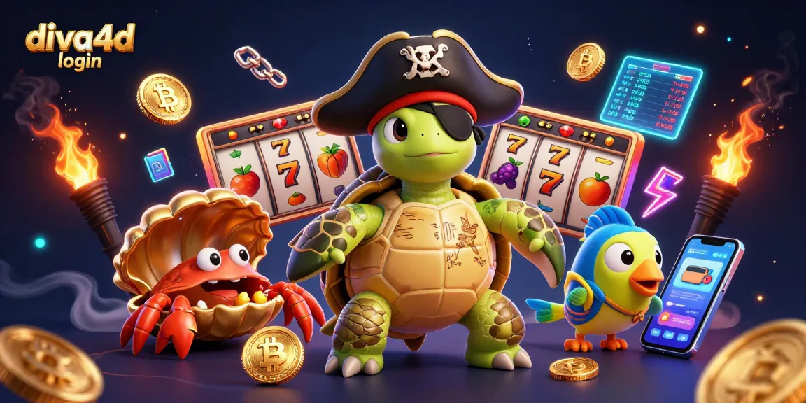 Memperoleh kemenangan di DIVA4D login dengan slot dan simbol keberuntungan yang memikat.