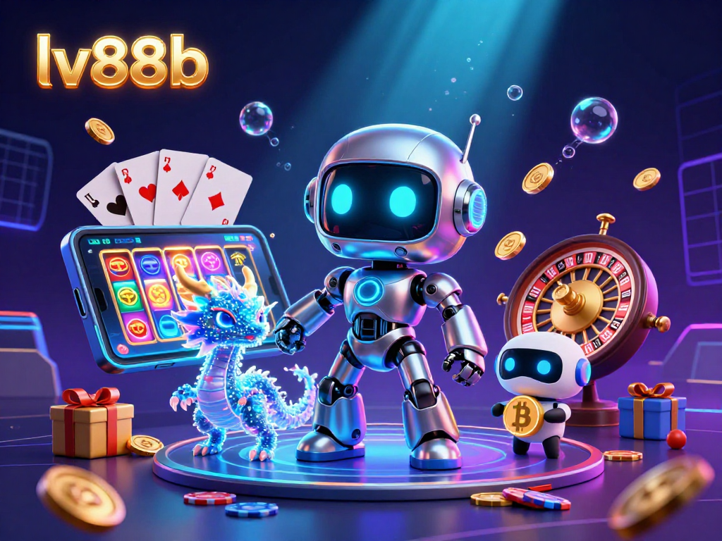Experience the thrill of casino gaming at lv88b with vibrant 3D characters and dynamic game elements.