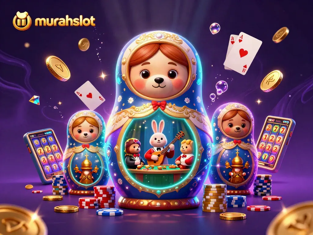 Experience the excitement of murahslot with dynamic casino elements and stunning 3D characters in action.