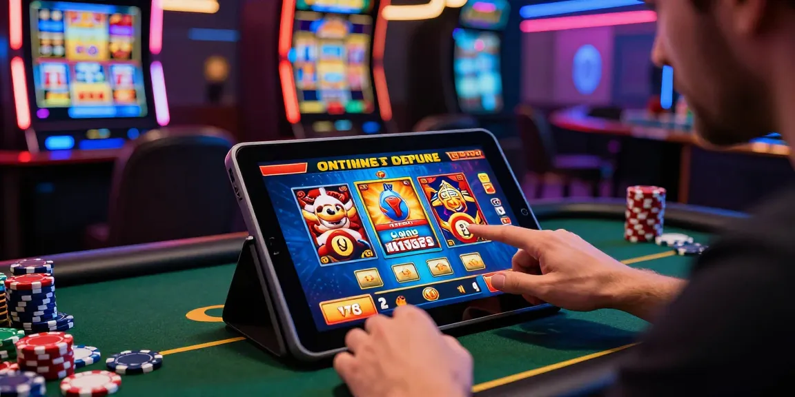 Pengguna aktif bermain di platform tisu4d dengan antarmuka kasino online yang dinamis dan ceria.