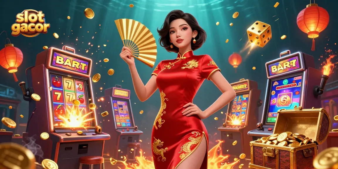 Experience thrilling slot gacor action with stunning visuals from a vibrant casino scene.