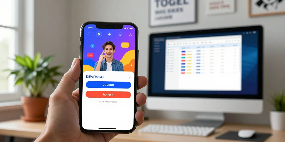 Pengguna melakukan dewitogel daftar di platform digital modern yang praktis.