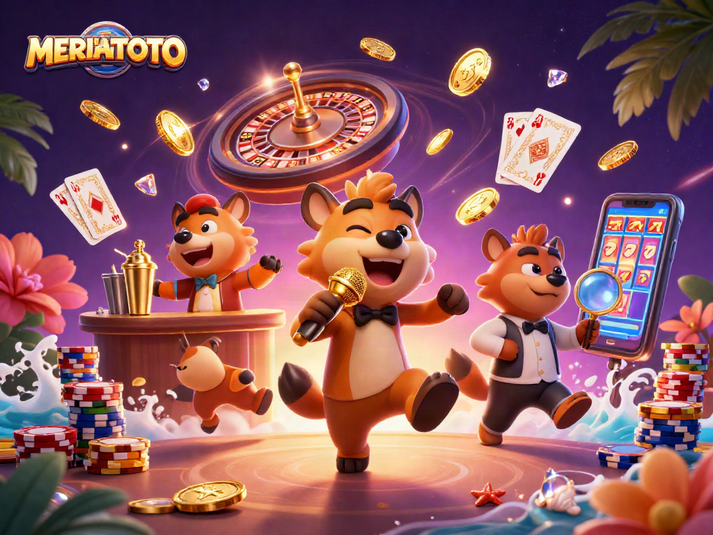Permainan menarik di MERIAHTOTO dengan hyena lucu menghibur di casino