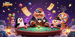 Experience thrilling gameplay with jalalive's lively underwater poker scene featuring vibrant characters and dynamic casino elements.