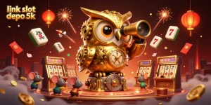 Engage with link slot depo 5k while enjoying an interactive casino scene filled with exciting game elements.